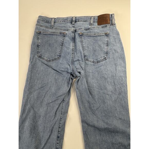 Abercrombie & Fitch Jeans Men's 36X30 Vintage Stretch 90s Straight Light Wash - Picture 6 of 11
